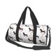 thumbnail image 1 of Fotbe Dachshund Dog Bolsa Deportiva de Lona Plegable con Estampado, Bolsa de Gimnasio con Bolsillo Seco/Húmedo, Bolsa de Viaje Ultraligera de Gran Capacidad, 1 of 6