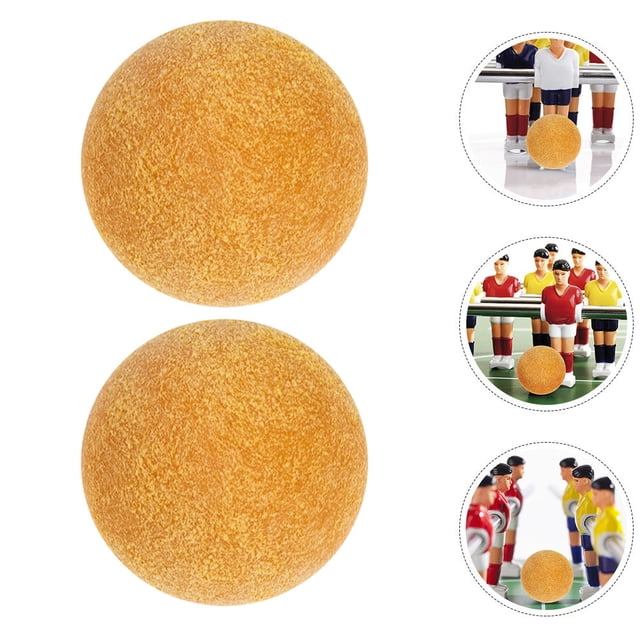 OULII 6pcs Mini Table Soccer Balls Foosball Replacements For Table Games Soccer Accessories For Stores Events