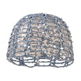 thumbnail image 2 of Evdexr 2026 Glitter Sequin Hollow Out Crochet Beanie for Women , Handmade Boho Breathable Sparkly Knit Hat , Lightweight Beach Travel Party Daily Wear Blue, 2 of 3
