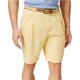 thumbnail image 1 of Pantalones cortos chinos casuales con pliegues dobles para hombre de Club Room, amarillo, 36, 1 of 1