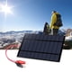thumbnail image 3 of Panel solar de silicio policristalino de 2.5W 5V con pinzas de cocodrilo solar Leyfeng  Cargador al aire libre, 3 of 8