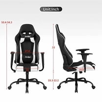 Gaming Chair for Adults PC Chair Silla Gamer Chair Gaming Chair Cheap Recliner Game Chair Ergonomic Desk Chair with Headrest Lumbar Support, High Back Video Game Chairs for Kids Ag