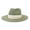 Army Green, variant on Womens Mens Wide Brim Straw Panama Hat Fedora Summer Beach Sun Hats UPF50+