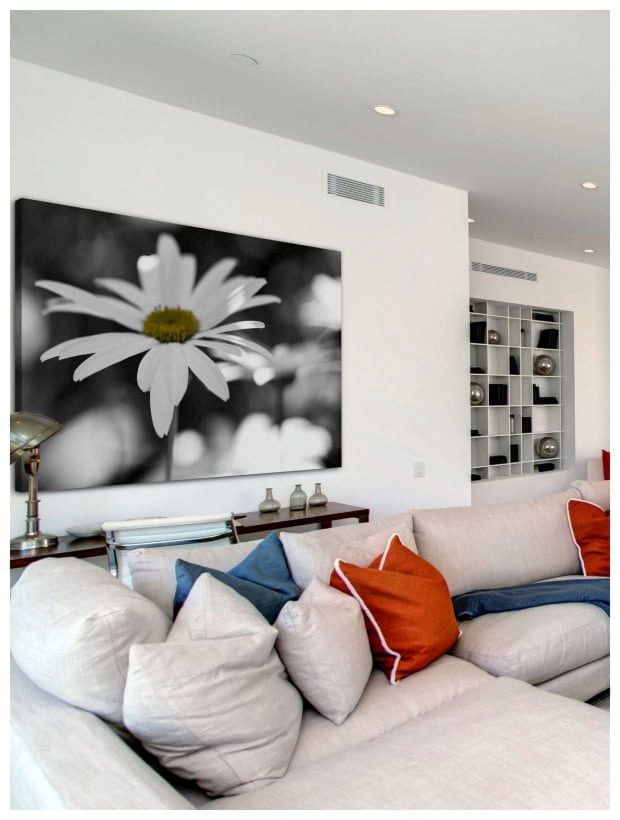 Marmont Hill "Sun Speckled Daisy" Painting Print on Canvas