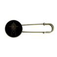 thumbnail image 1 of Broche de Metal antiguo Universo Totem Patrón de geometría 7.5 cm Unbranded M, 1 of 3