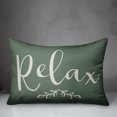 thumbnail image 3 of Creative Products Relax on Green 14x20 Indoor / Outdoor Pillow, 3 of 3