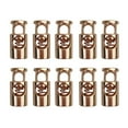 thumbnail image 2 of Pack of 10 Metal Toggle Spring Stop Single Hole String Cord Locks End Stopper Accessories, 2 of 8
