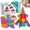 36PCs Building Blocks, variant on Magnetic Blocks With Balls And Tubes Set,Portable Magnet Building Toys for Travel,STEM Educational Construction Building STEM & Montessori,Christmas & Birthday Stocking Stuffer Gifts for Boys & Girls