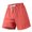 Watermelon Red, variant on XFeng Men Athletic Shorts Elastic Drawstring Waist Quick Dry Side Split Casual Sports Shorts