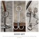 thumbnail image 2 of 4pcs Accesorios para camping al aire libre Accesorios de toldos de pescado Hebilla de gancho de paleta, 2 of 4