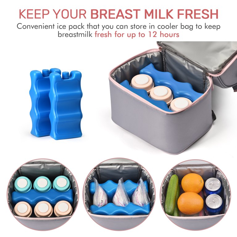 NCVI Breastmilk Storage Bags, 90 Count Milk Storage Bags for