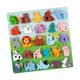 thumbnail image 5 of Rompecabezas Del Alfabeto de Madera Montessori, Bloques de Juguete, Juego Educativo , Letras ABC, Rompecabezas de Animales para El Hogar, Avión, 5 of 9