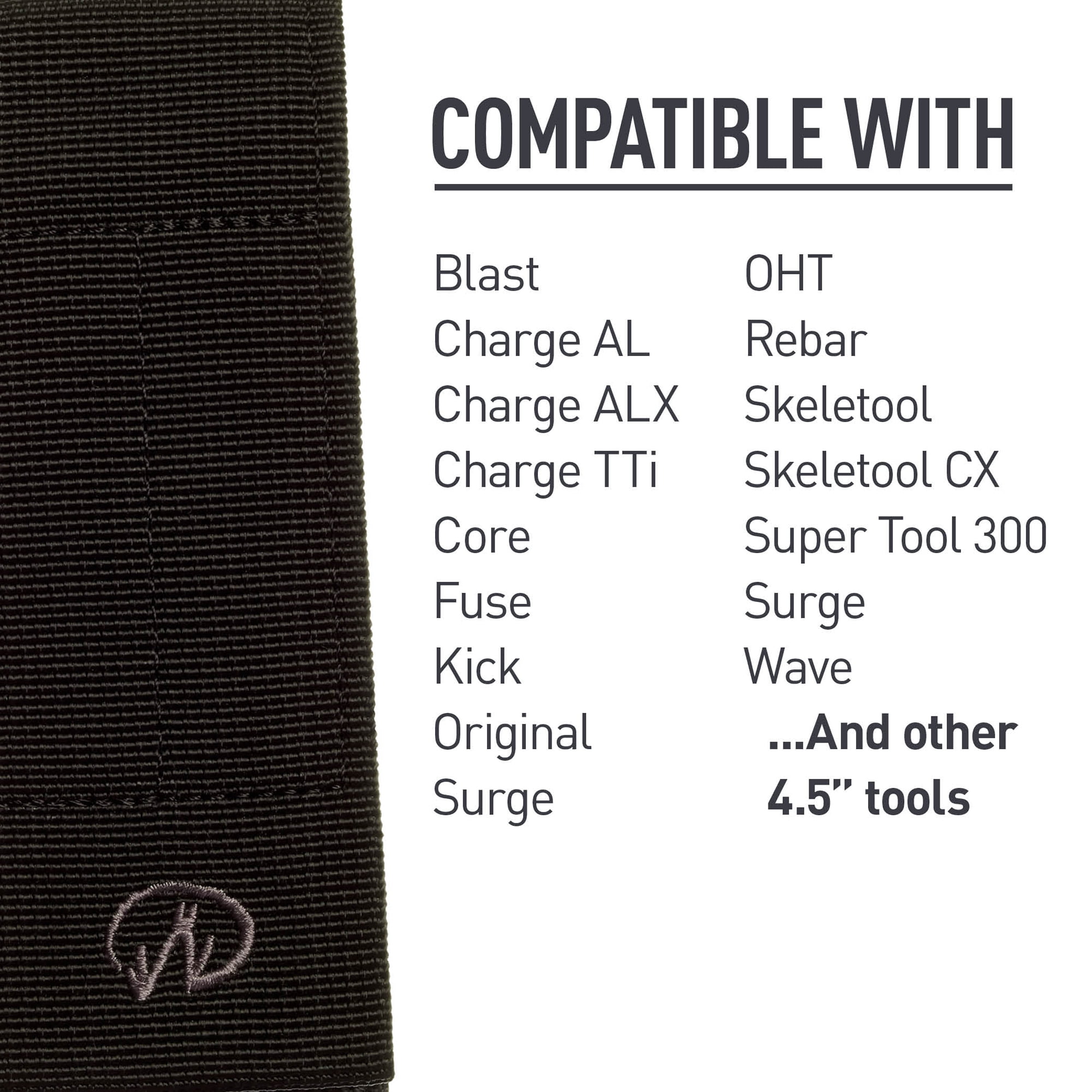 Leatherman Universal 931005 Carrying Case Tools, Black