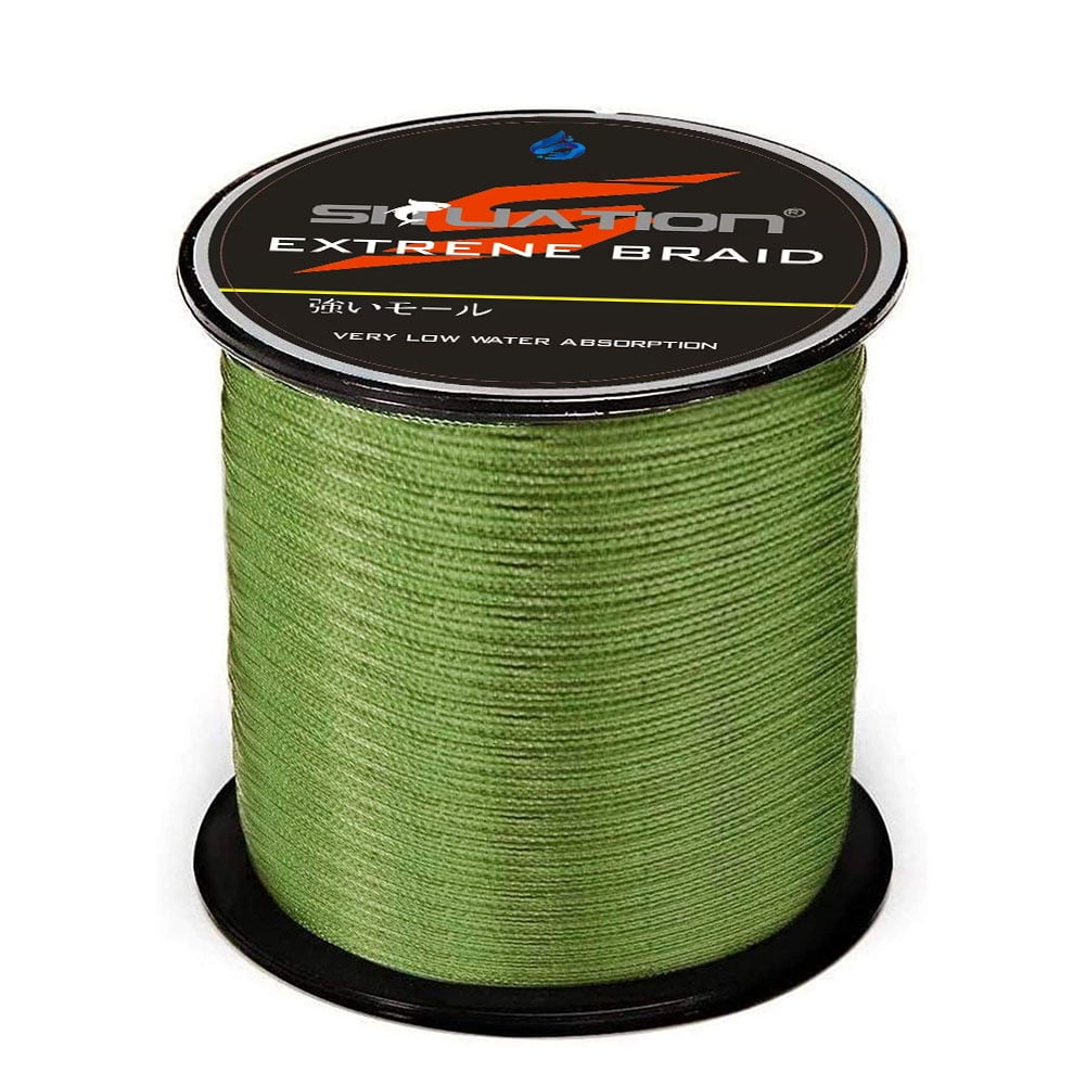 500m PE Fishing Line Long Casting 4 Strands Braided Line for Saltwater  Freshwater