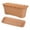 Brown, variant on Window Box Planters Pots Rectangular Indoor Outdoor Planter With Drainage Tray Wave Edge Windowsill Planter For Herbs Vegetables Flowers Balcony Garden Home Decor Small Medium Planter Flower Pot