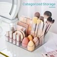 thumbnail image 7 of BAODELI 3 Tier Clear Makeup Organizer with Drawer, Cosmetic Storage for Dresser Countertop and Bathroom Vanity, Beauty Holder for Lipstick Brush Skincare, 7 of 7