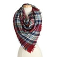 thumbnail image 1 of Women's Warm Plaid Pattern Tartan Multi Color Scarf for Cold Fall Winter Season for Women, 1 of 1