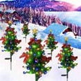 thumbnail image 6 of Solar Powered LED Christmas Tree Light | Outdoor Garden Decoration with 2 Lighting Modes | Weatherproof String Lights for Holiday Party & Seasonal Decor, 6 of 6