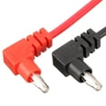 thumbnail image 2 of 2pcs  1000V 10A 4mm Banana Plug 31.5'' Test Leads Probe for Digital Multimeters, 2 of 5
