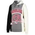 thumbnail image 2 of Women's Gameday Couture Black South Carolina Gamecocks Hall of Fame Colorblock Pullover Hoodie, 2 of 3