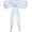 A Sky Blue, variant on Cotton Dress Sash Belt for Women Dresses Tie Bow Waist Belts Prom Satin Wide Belt Wraps With Butterfly