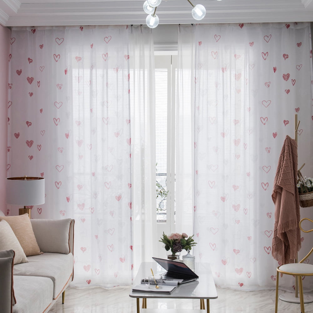 Elegant Curtains Window Gauze Screens For Bedroom Living Room