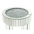 thumbnail image 5 of ACME Noralie End Table, Mirrored, Faux Diamonds, 5 of 6