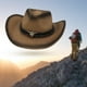 thumbnail image 5 of Sombrero Vaquero Perfecl de Papel Moldeable Talla Única 02, 5 of 7