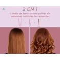 thumbnail image 4 of Plancha Para Cabello Y Rizadora 2 En 1 Ionica Placa Ceramica Alaciadora de Cerámica Iónica con Flujo de Aire 360° para Alisar, Rizar y Sellar el Peinado, 4 of 9