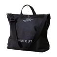 thumbnail image 4 of Bolso bandolera Yinane para hombre y mujer de lona negro, 4 of 8