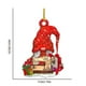 thumbnail image 3 of Árbol de Navidad, muñeco de Gnomo de madera, colgante, fiesta temática navideña de invierno, decoración de granja para árbol de Navidad, puerta y ventana, 3 of 6