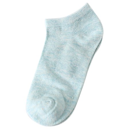 

Chamat Invisible Color Cotton Women s Socks Color Solid Color Female Cotton Socks Shallow Mouth Socks Lake Blue