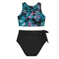 thumbnail image 6 of Guluxicc Two Piece Swimsuits for Women Tummy Control High Waisted Swim Bathing Suits for Summer Beach Vacation, 6 of 8
