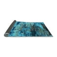 thumbnail image 2 of Ahgly Company Indoor Rectangle Oriental Light Blue Industrial Area Rugs, 2' x 4', 2 of 4