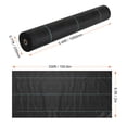 thumbnail image 6 of VEVOR Weed Barrier Landscape Fabric, 6.5*330FT Heavy Duty Garden Weed Fabric, Woven PP Weed Control Fabric, Driveway Fabric,Geotextile Fabric for Landscaping, Ground Cover,Weed Blocker Weed Mat,Black, 6 of 10