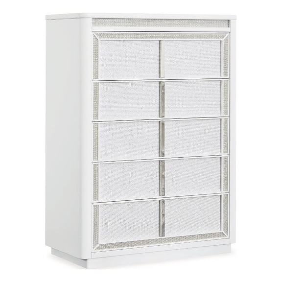 Ashley Furniture Chalanna White Chest of Drawers