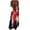 Dark Blue, variant on Women's British Flag Print Round Neck Casual Dress Sleeveless Ankle Length with Spaghetti Strap for Vacation Loose Crew Neck Watermelon Red, L
