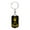 Dog Tag with Swivel Keychain (Gold), variant on Giant Schnauzer Dog Tag Keychain Stainless Steel Silver Tone or Gold Tone
