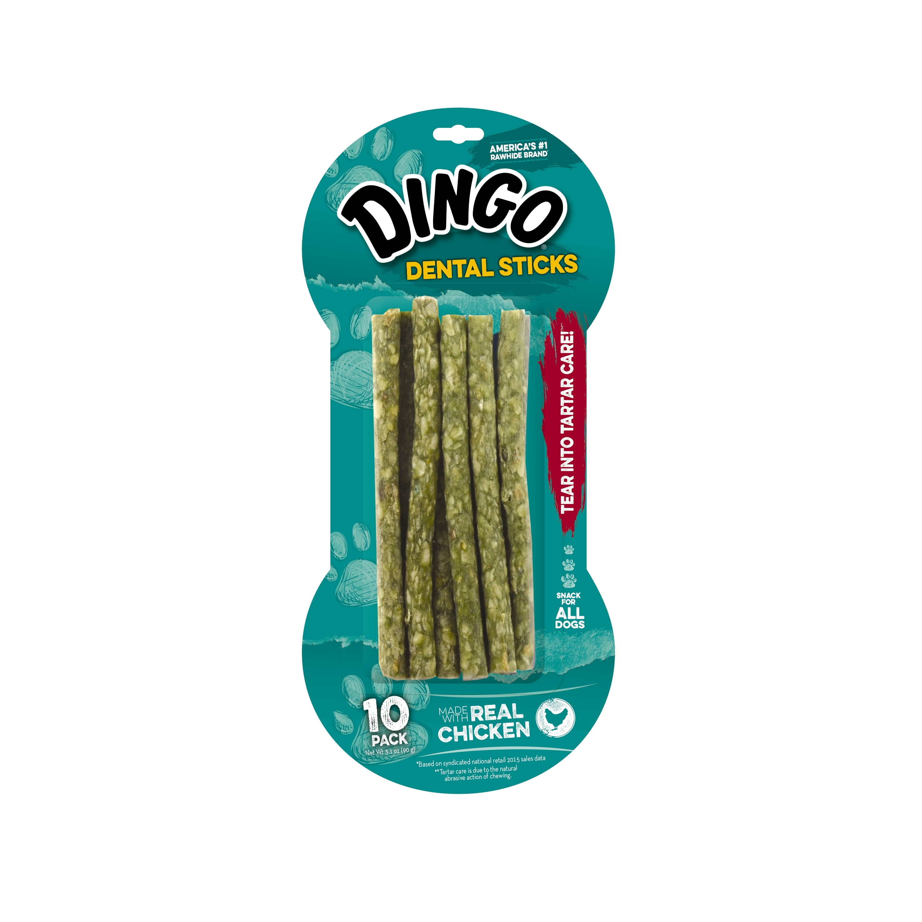 Dingo Dental Sticks for Tartar Control 192-Count 