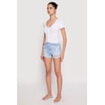 thumbnail image 3 of Womens Hook and Eye Short Sleeve Crop Top, 3 of 4