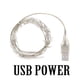 thumbnail image 3 of 2m/4m/5m Christmas STARS Fairy Lights for Bedroom String Battery Powered Adapter Lights Garland Wedding Party Decoration Holiday, 3 of 5