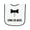 White and Navy, variant on Inktastic Ringbearer Mock Tux Wedding Tuxedo Baby Terry Cloth Bib