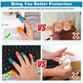 thumbnail image 2 of Eigraketly 20 piezas de puntas de goma, dedal, suministros para guitarra, Protector de agarre, equipo de protección, accesorios de práctica tiro y tiro con, 2 of 6