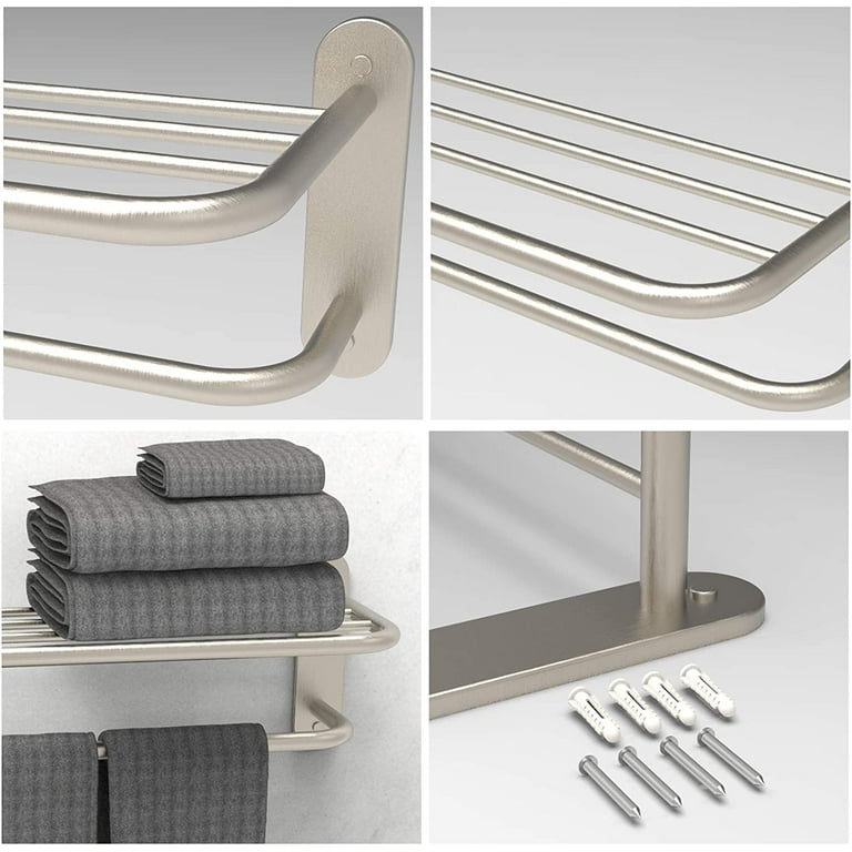 18 inch towel bar with 2025 shelf