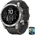 thumbnail image 1 of Smartwatch Garmin Fenix 7 Paquete con Banda Plateada y Grafito, 1 of 9