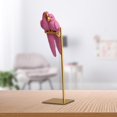 thumbnail image 4 of Novedad resina pájaro escultura estatua estatuilla coleccionable estante decoración de escritorio para oficina en hogar (adorno con soporte Soledad Esculturas de estatuas de resina, 4 of 10