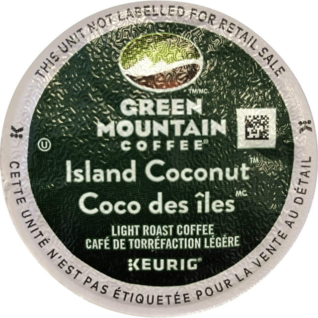 Green Mountain Coffee Noix de Coco des Îles K-cup (96 Unités)