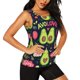 thumbnail image 2 of Fotbe Avocado Love Blusas Sin Mangas para Mujer – Estilo Casual, Corte Suelto, Slim-Fit, Cuello Redondo Deportivo, Tops de Verano para Gimnasio y Yoga-XX-Large, 2 of 7