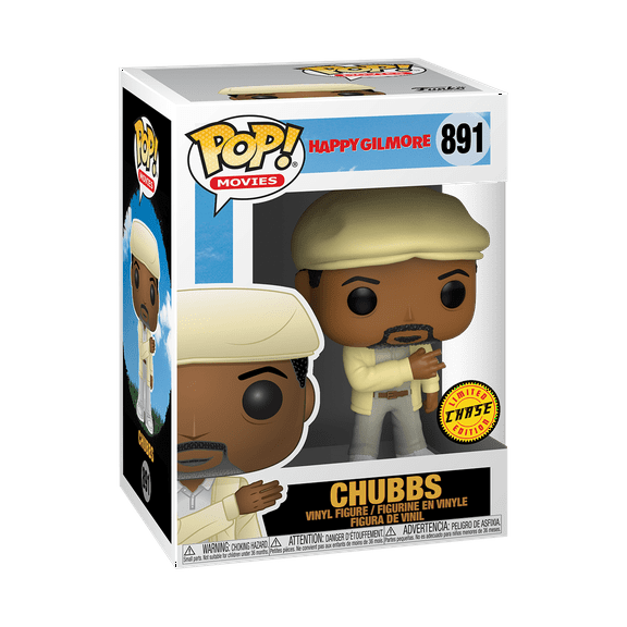 Funko POP! Movies Happy Gilmore CHASE Chubbs #891 [Without Fingers]