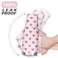thumbnail image 6 of 40oz Cute Watermelon Pattern Stainless Steel Flip Straw Tumbler Spill Proof Travel Cup Double Wall Vacuum Insulated Coffee Mug with Top Handle, 6 of 6